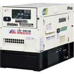 可搬形ディーゼル発電機(第3次排気ガス規制対応機) オイルガード付 新ダイワ