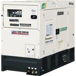 可搬形ディーゼル発電機(第3次排気ガス規制対応機) オイルガード付 新ダイワ