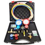 RH-GM40A-RN R134aゲージマニホールド(エアゾール缶チャージ機能搭載) アールウィズエイチ