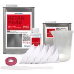 mat-blk-1-set 関西ペイント PG80 つや消し マットブラック 1kgセット PROST's