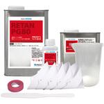 mat-w-1-set 関西ペイント PG80 つや消し マットホワイト 1kgセット PROST's