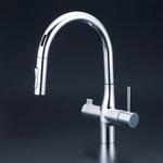 ビルトイン浄水器用シングルシャワー付混合栓(センサー) 電池 KM6091SCEC KVK