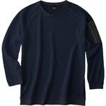 帯電防止ワッフル長袖Tシャツ 小倉屋
