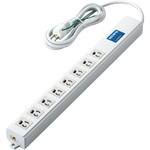 T-H0620SKFR 延長コード 電源タップ コンセント 2m 3P 8個口 ロング型 マグネット RoHS指令準拠 エレコム