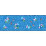 DG9-0120 ラウンドシート お中元イメージ(金魚と朝顔) アルファ(販促)