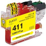 PLE-BR411Y LC411Y対応互換インクカートリッジ イエロー プレジール