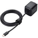 USB Type-C 充電器 PD PPS 65W Type C ケーブル 一体型 2m 折りたたみプラグ 小型 軽量 エレコム