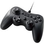 ゲームパッド PCコントローラー USB接続 Xinput Xbox系ボタン配置 13ボタン 連射 軽量 エレコム