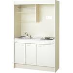 ミニキッチン フルユニット扉タイプ 間口120cm SUNWAVE(LIXIL)