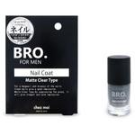 BRO.FOR.MEN Nail coat マットクリア シェモア