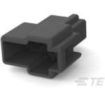 TE Connectivity 圧着カバー 2極， 黒 TE Connectivity Japan(旧:TYCOELECTRONICS(タイコエレクトロニクス))