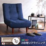 1人掛ハイバックソファ(布地)ローソファにも、ポケットコイル使用、3段階リクライニング 日本製|lemmik レミック ホームテイスト