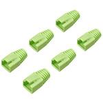 BLABRJ45GR6 先付け用コネクター保護カバー6個入り グリーン BUFFALO(バッファロー)