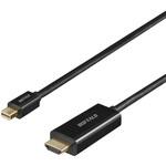 BMDPHD10BK miniDP-HDMI 変換ケーブル 1m ブラック BUFFALO(バッファロー)