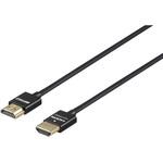BSHD3S7BK イーサネット対応 HIGH SPEED HDMIケーブル スリムタイプ 0.7m ブラック BUFFALO(バッファロー)