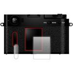 液晶保護フィルム FUJIFILM X half [ 2枚セット] 高硬度9H 互換品 メディアカバーマーケット