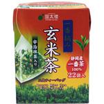 一番摘み玄米茶宇治抹茶入り三角ティーバッグ22P 国太楼