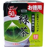 50Pお徳用宇治抹茶入り緑茶三角ティーバッグ 国太楼