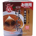 50Pお徳用豊かな香りほうじ茶三角ティーバッグ 国太楼