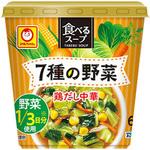 食べるスープ 7種の野菜 鶏だし中華 東洋水産(マルちゃん)