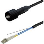 CC-Link IE コントローラネットワーク対応光ファイバーケーブル(LC-LC)2芯 防塵防水(片端) GI G50/125タイプ ダイヤトレンド