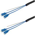 CC-Link IE コントローラネットワーク対応光ファイバーケーブル(SC-SC)2芯 屋外用(補強)LAPシース GI G50/125タイプ ダイヤトレンド