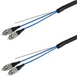 CC-Link IE コントローラネットワーク対応光ファイバーケーブル(FC-FC)2芯 屋外用(補強)LAPシース GI G50/125タイプ ダイヤトレンド