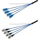 CC-Link IE コントローラネットワーク対応光ファイバーケーブル(SC-FC)4芯 屋外用(補強)LAPシース GI G50/125タイプ ダイヤトレンド