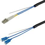 CC-Link IE コントローラネットワーク対応光ファイバーケーブル(LC-SC)2芯 屋外用(補強)LAPシース GI G50/125タイプ ダイヤトレンド