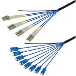 CC-Link IE コントローラネットワーク対応光ファイバーケーブル(LC-SC)8芯 屋外用(補強)LAPシース GI G50/125タイプ ダイヤトレンド