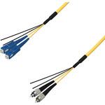 光ファイバーケーブル (シングルモード/SC-FC/屋内用(補強)/2芯) ダイヤトレンド