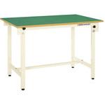 軽量作業台(CKタイプ/耐荷重300kg/サカエリューム天板/H740/固定式/折畳み式) サカエ