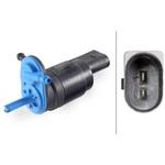 8TW 006 847-021 ウォッシャーフルードポンプ、フロントガラスウォッシャー HELLA