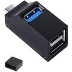 P13021 USBハブ 3ポート 3.0 USB Type-C to Type-A × 3 ZATTA