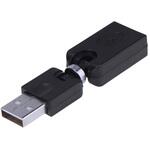 P13037 回転式USBコネクタ USB Type-A(オス) - USB Type-A(メス) USB2.0 ZATTA