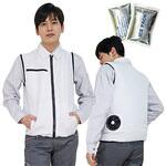 冷感保冷剤付、空調ベスト+バッテリーセット2020-ICE STATUSUNI(ステータスユニ)