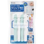 ホルダー付きクリップ ホワイト/ブルー イノマタ化学