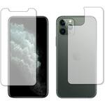 液晶保護フィルム Apple iPhone 11 Pro 両面セット 高硬度9H ブルーライトカット 互換品 メディアカバーマーケット