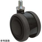 TE60JN10L-14 双輪キャスター Φ60 自在 ネジ式 東海キャスター