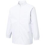 男女共用 混入だいきらい コート 防水 ホワイト MST71410シリーズ サンエス