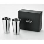 SCW-14-2P サス2重ストレートカップ 270mL 2客セット 1セット 2個入 旭産業