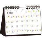 64564 【T14】 月光 2026年 金の月相カレンダー[B6ヨコ変型] 永岡書店