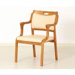 スタッキングチェア 半ひじ・グリップ付 2脚入 Care-111-ACシリーズ 貞苅椅子製作所