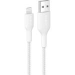 BoostCharge Pro USB-A to Lightning 編組ケーブル 2M ホワイト BELKIN(ベルキン)