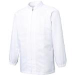 超清涼男女共用混入だいきらいコート ホワイト FX70650Rシリーズ サンエス