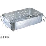 SH-6038P 18-8給食バット・運搬型 穴明(積み重ねハンドル付)研磨有 SUGICO(スギコ)