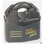 XR0037CS80 Abus ヘビーデューティ南京錠 パドロック スチール 黒 ABUS