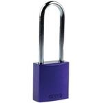 Abus 安全用南京錠 パドロック アルミ、スチール 紫 ABUS