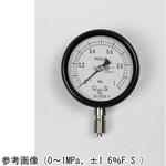 BA10-123 密閉型圧力計(60Φ)立形A枠 BA10-123シリーズ 長野計器