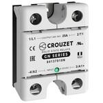 84137010N ソリッドステートリレー 最大負荷電流：25 A 最大負荷電圧：280 Vrms パネルマウント CROUZET